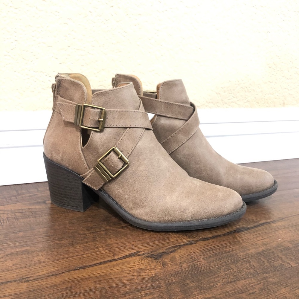 Charlotte Russe Suede Booties